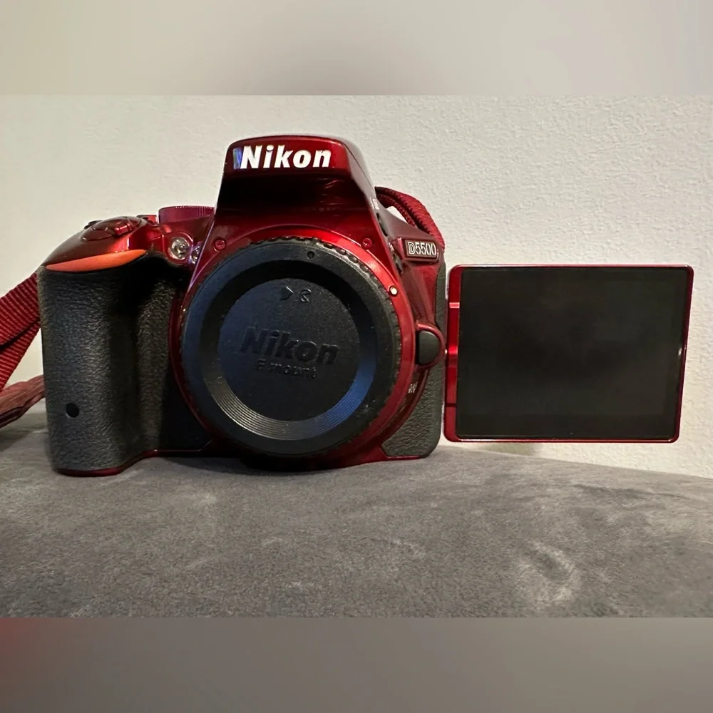 Nikon d5500 barely